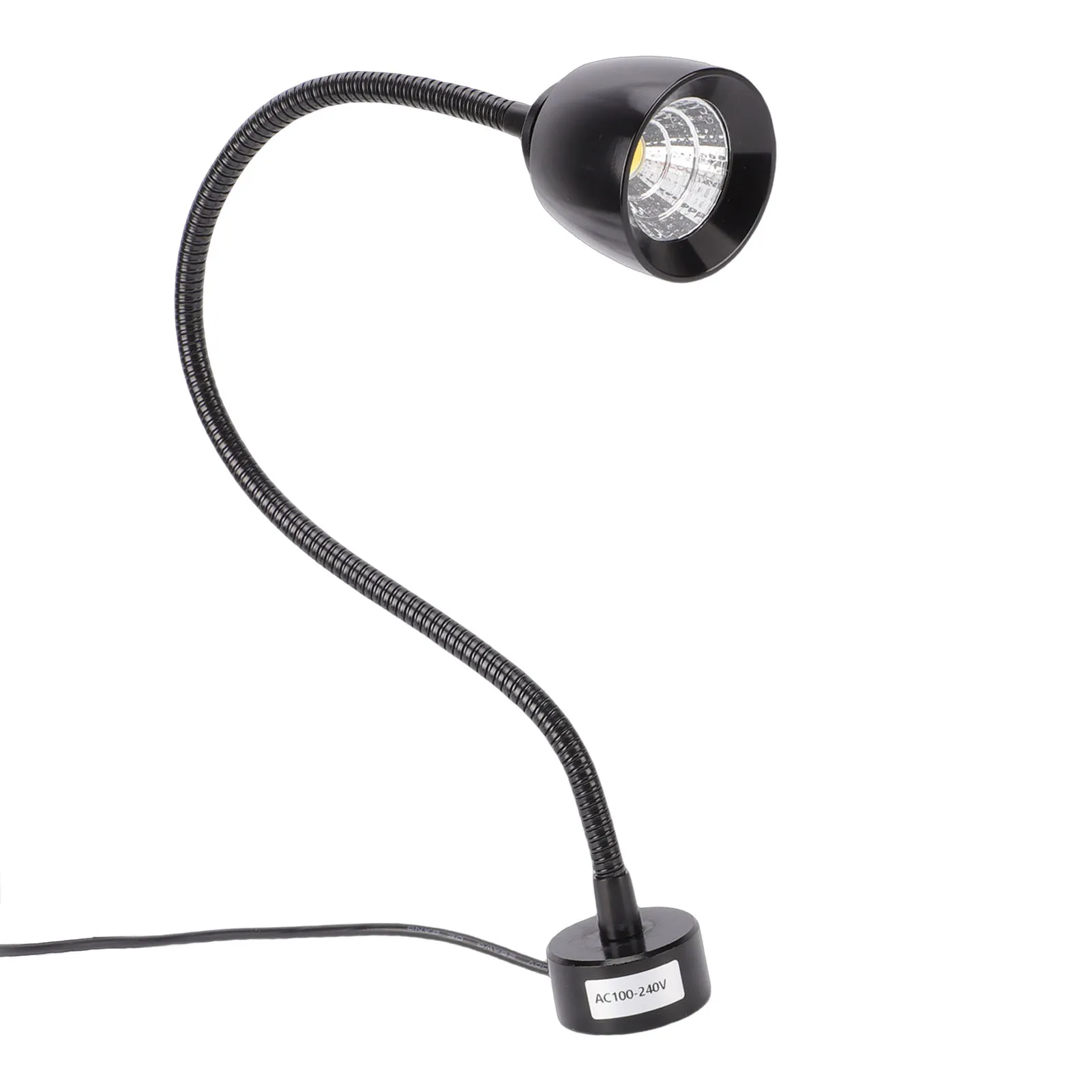 

Светодиодный светильник мощностью 7 Вт с гибкой гибкой шеей и магнитным основанием. Рабочая лампа 6000K для токарного станка, гриля, мастерской, промышленного освещения.