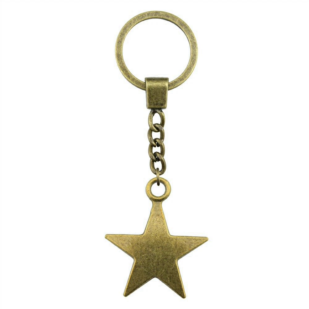 سلاسل امرأة الوافدين الجدد حلقات المفاتيح 30 مللي متر أنيمي المفاتيح الشمس القمر الخماسي