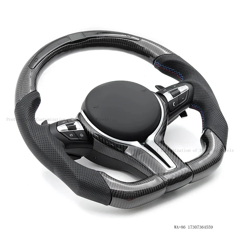 M Sport Steering Wheel For BMW M3 F30 F32 F15 F16 F20 F21 F22 F25 F26 M5 F10 F11 F06 F07 F12 F13 F01 E70 E87 E81 E90 E91 E92 E60