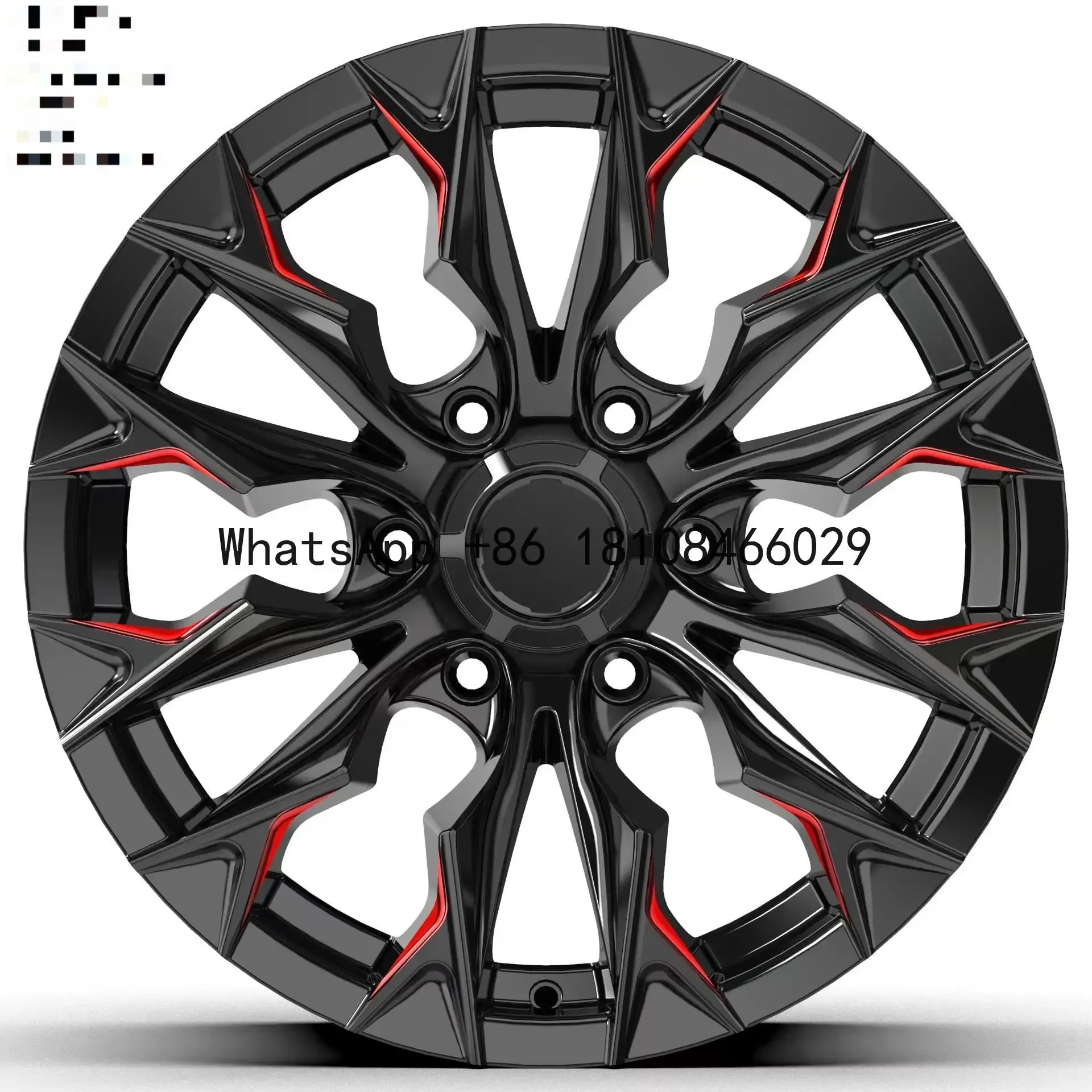 DX411 New Design Car Alloy Wheel 16 17inch Rim 6X139.7 Flow Formed For Off-road Cars and Pickup Truck