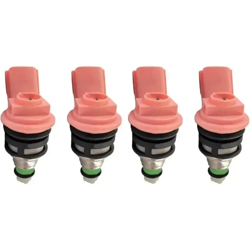 4PCS Fuel Injectors For 1991-1999 Nissan Sentra 200SX NX 1.6L L4 GA16DE Engine 16600-57Y01 1660057Y01 16600-57Y00 1660057Y00