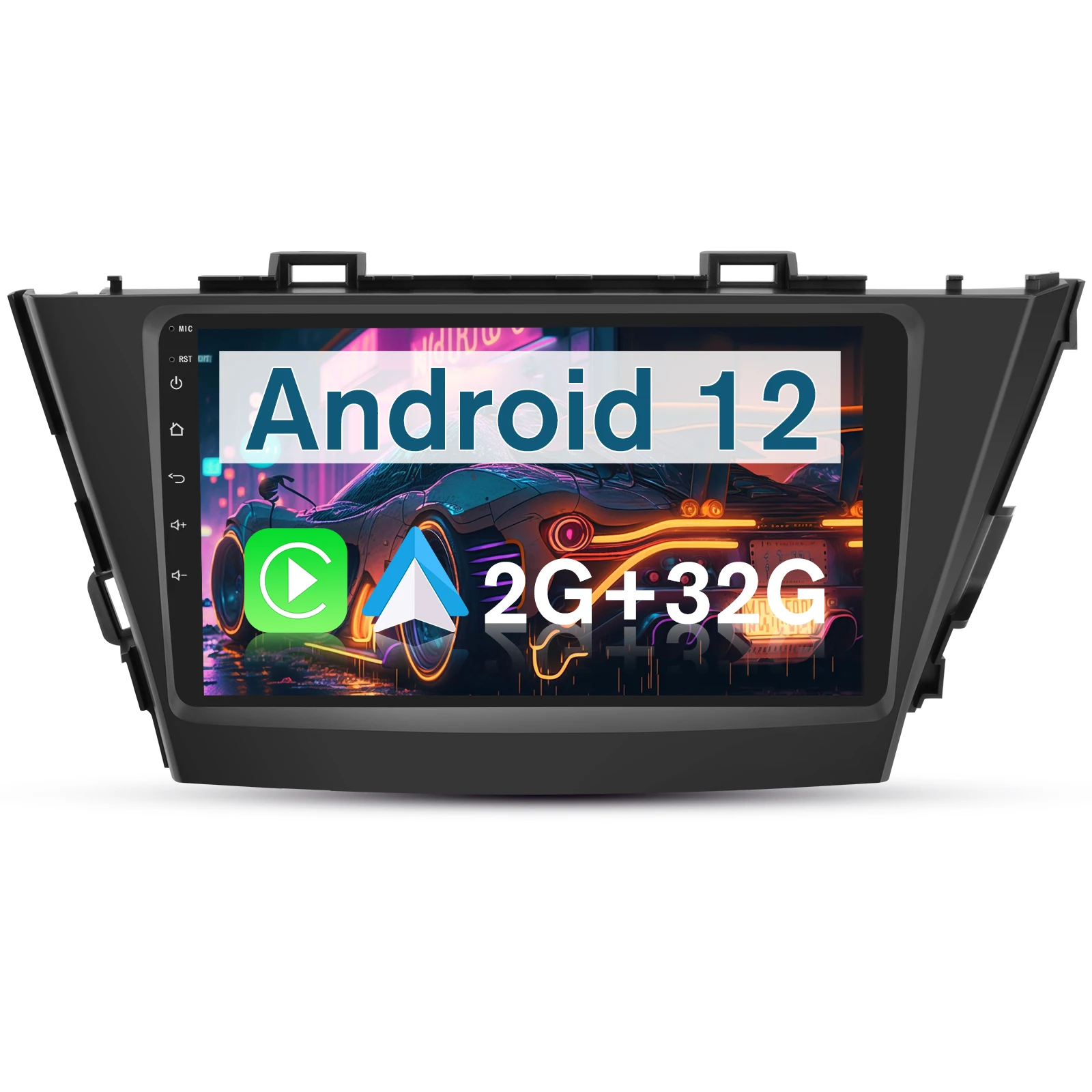 AWESAFE Wireless CarPlay Android 12 Radio For Toyota prius V 2011-2017 GPS Navigation Stereo Car Intelligent Systems