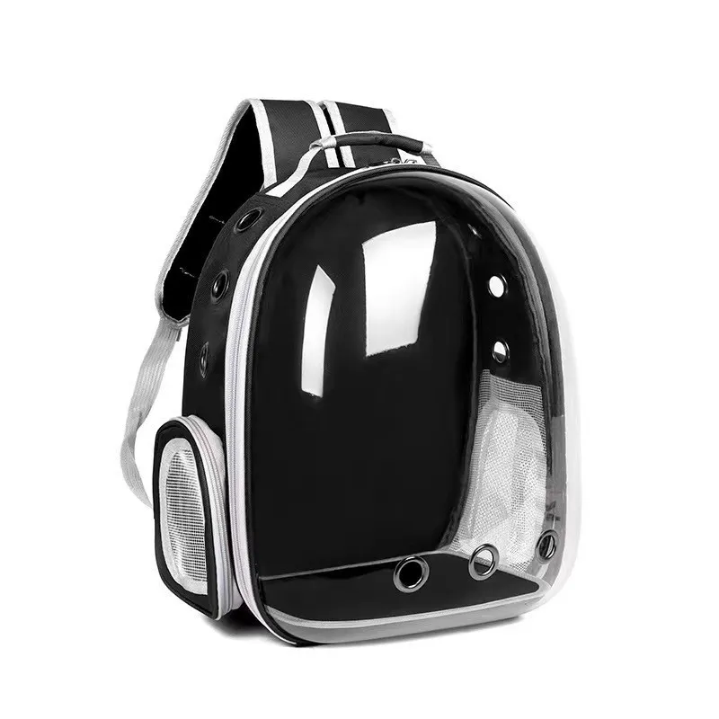 Mochila transportadora transpirable tipo cápsula para gatos y perros - imagen 3