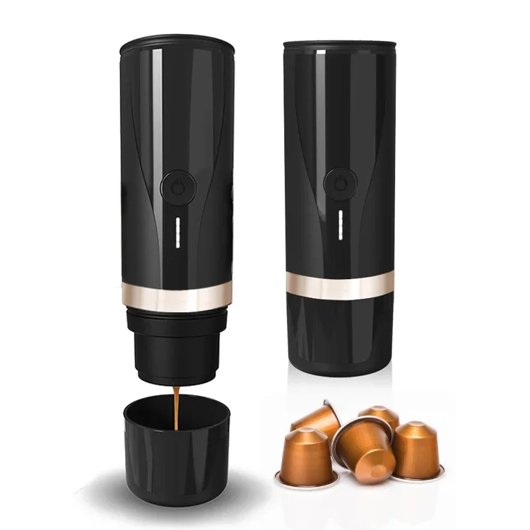 

More Popular Mini Coffee Machine Capsule Espresso Machine Customized Exclusive Logo Portable Coffee Machine Aluminum OEM 5v 500g