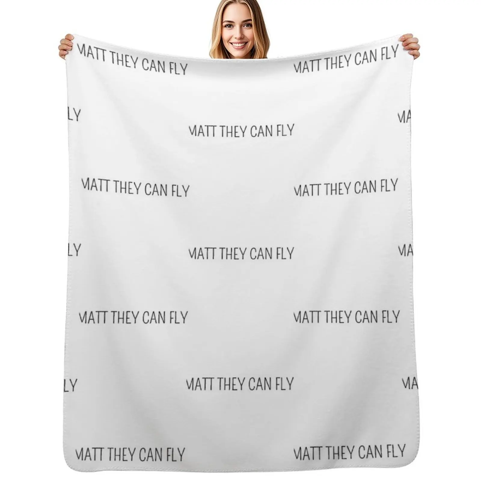 matt they can fly Active Throw Blanket Thin Plaid Thins Fashion Sofas Warm Heavy Blankets