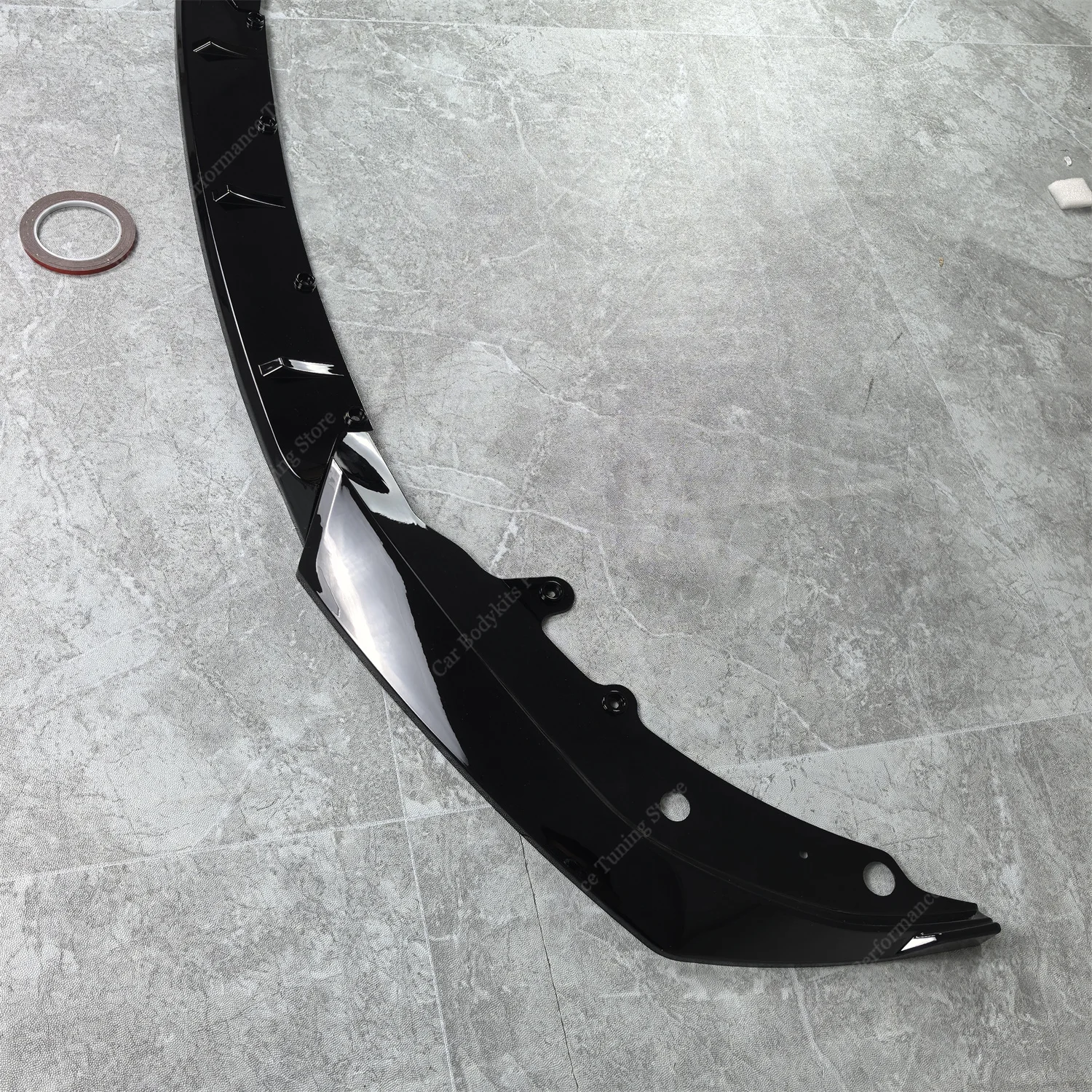 Competition Style Front Bumper Splitter Lip Spoiler Diffuser For BMW G22 G23 420i 430i 430d M440i M Sport 2019-2025 Tuning