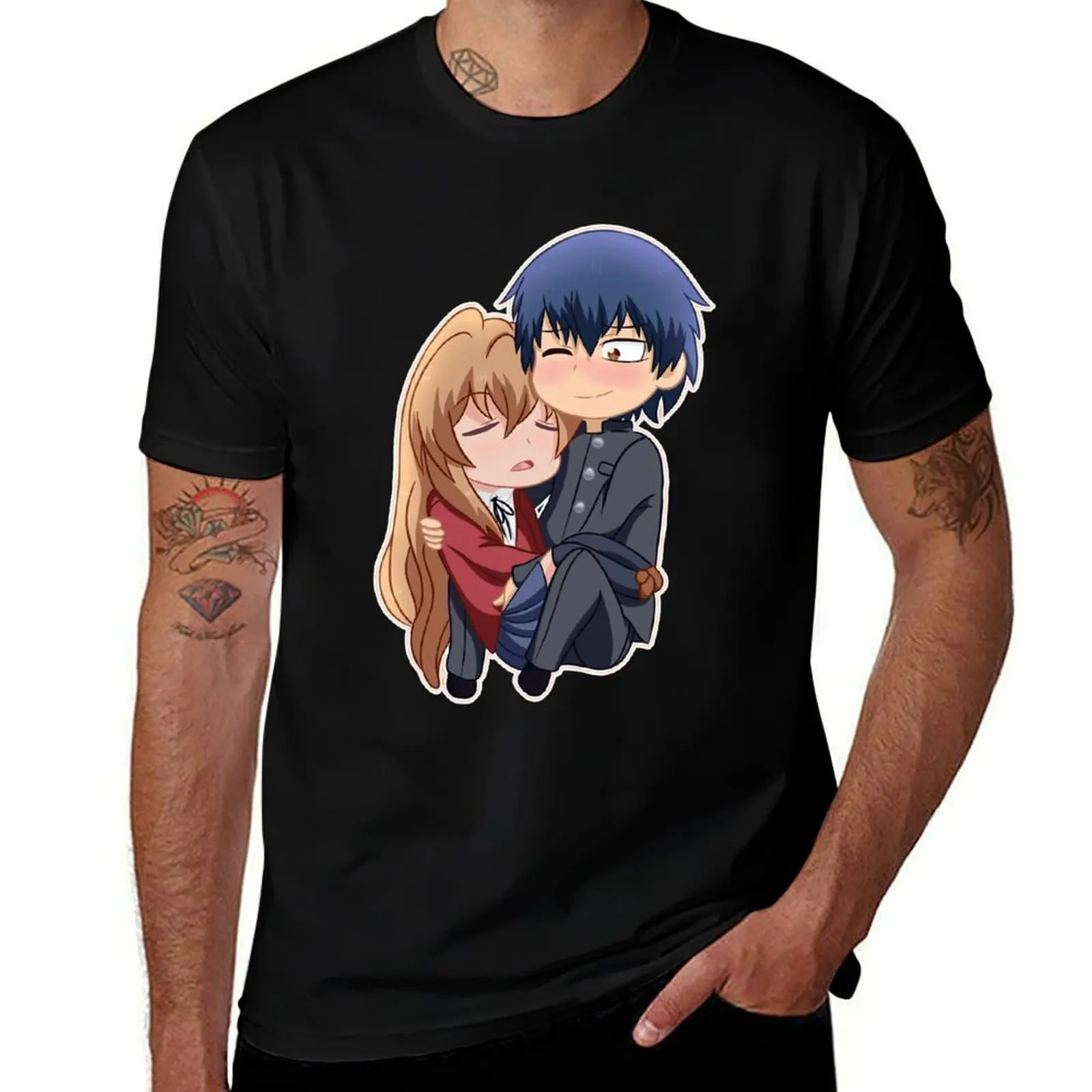 Toradora T-Shirt Sport Basic Moisture Wicking Tee T-Shirt
