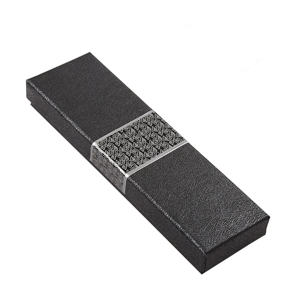 

4pcs Gold Box 18X5X2.5Cm Eco-Friendly Cardboard Fountain Pen Case For Gift Wedding Ceremony Pen Storage Case Display Box