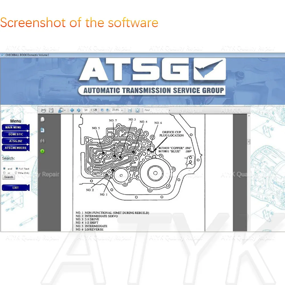 ATSG2017 Maintenance Tools Automatic Transmissions Service Group 2017 ATSG Auto Repair Car tools atsg information tuning new vci