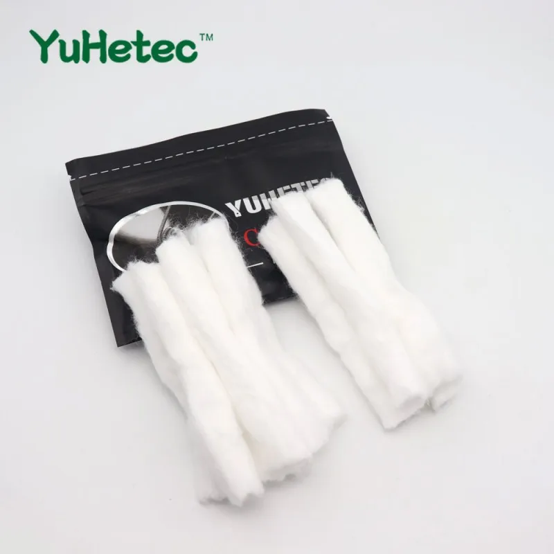 10pcs/lot Ecigs Original Cotton  Better Than Cotton for Electronic Rebuildable RDA RBA DIY Machine VS Cotton Bacon