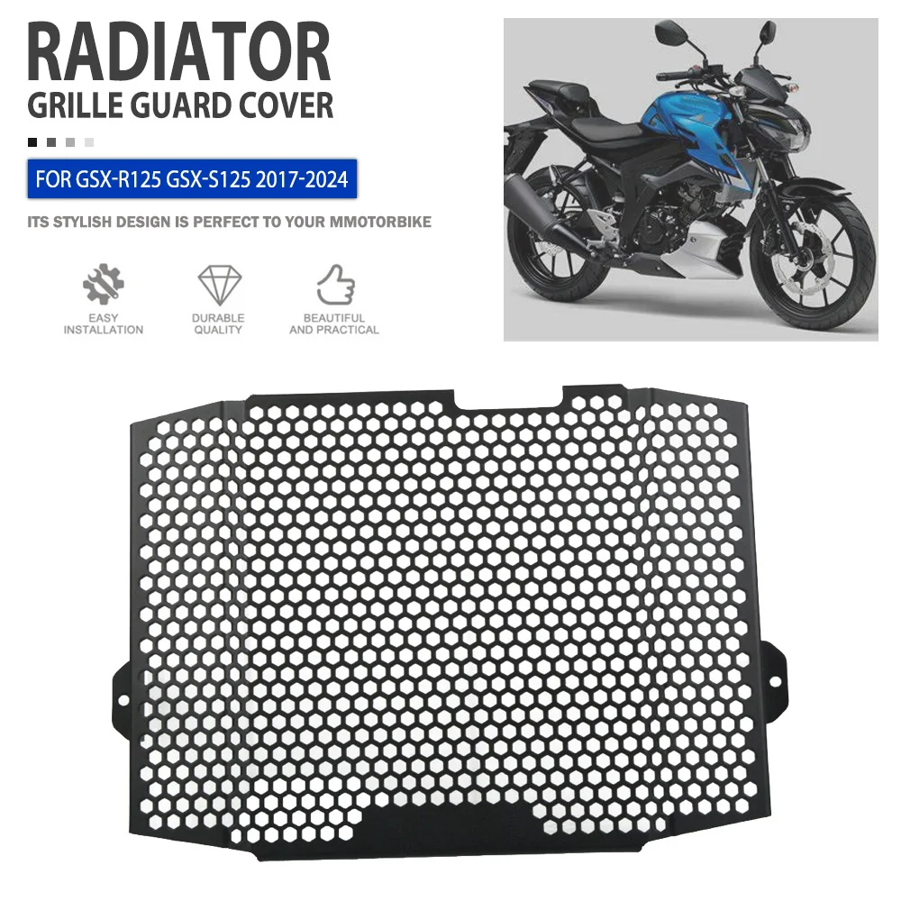 

Radiator Guard For Suzuki GSX-R125 GSX-S125 2017 2018 2019 2020 2021 2022 2023 2024 Motorcycle Radiator Grille Cover Protector