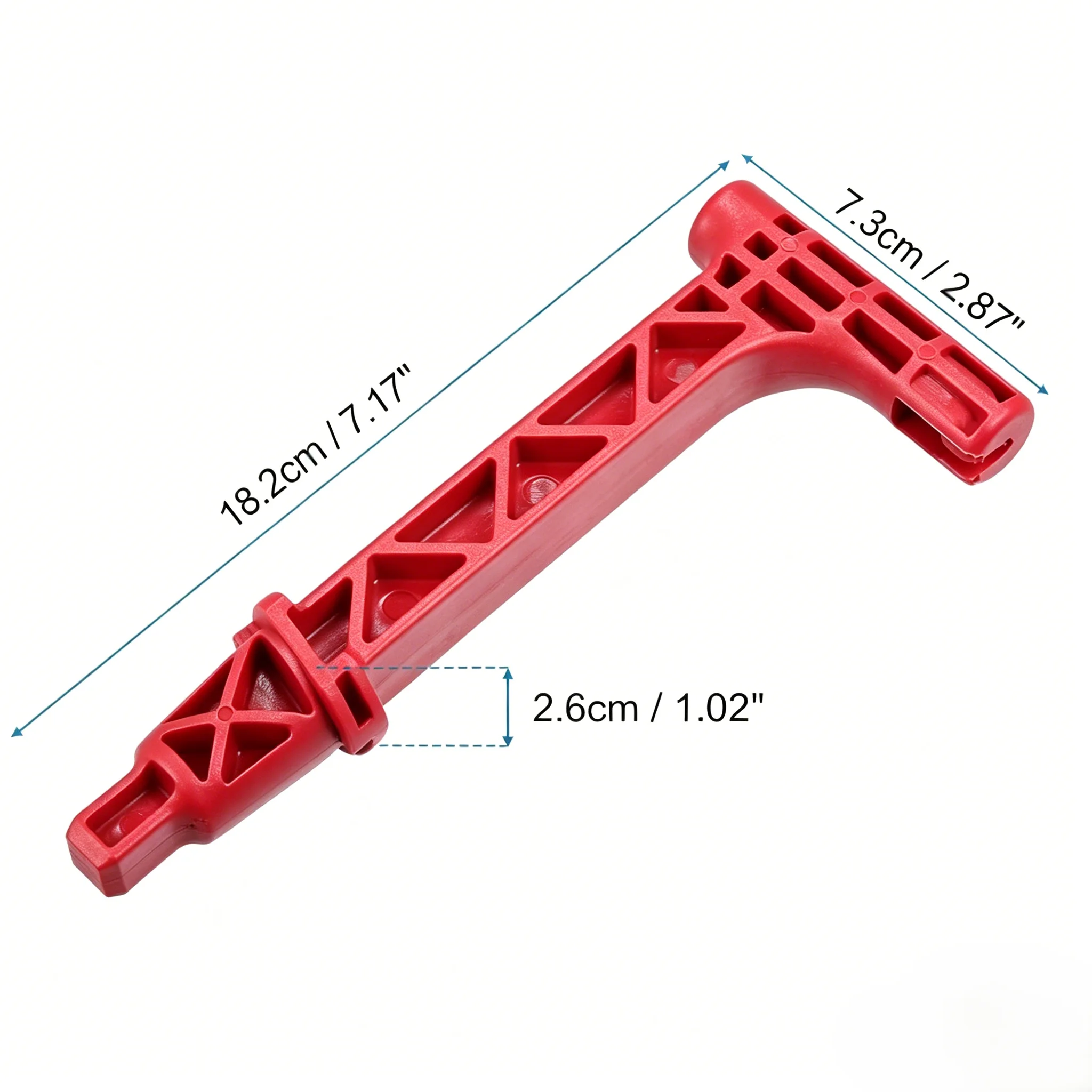 Emergency Release Handle Red Parking Brake Release Handle for BMW X5 X6 E70 E71 Replace 24507590395