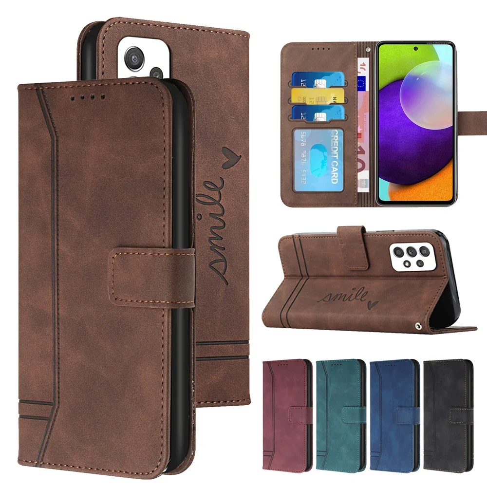 Wallet Case for Samsung A12 A13 A14 A23 A33 A53 A73 Galaxy A54 A34 A24 A22 A32 A52 A31 A51 A71 A21S A30S A50 A70 Funda Cover