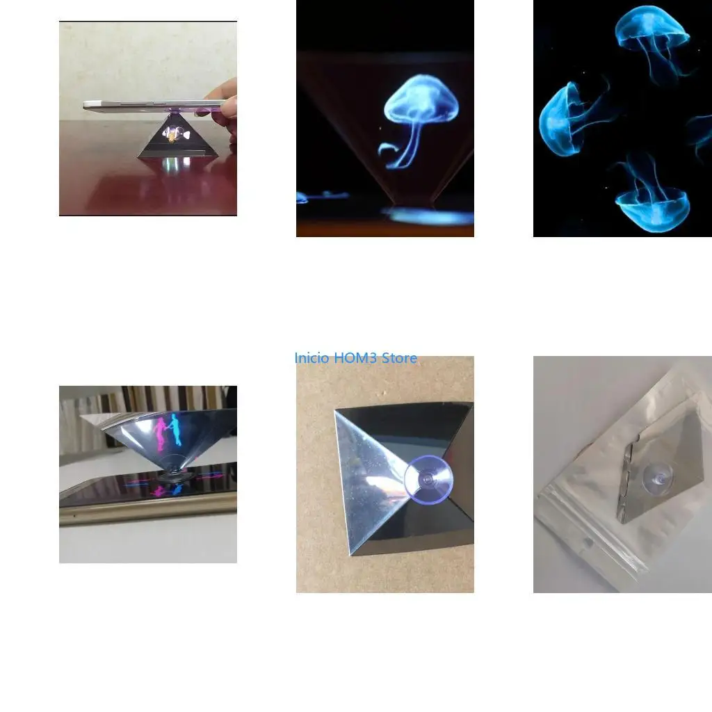 A5YD 3D Display Stands Projector Mobile Smartphone Universal