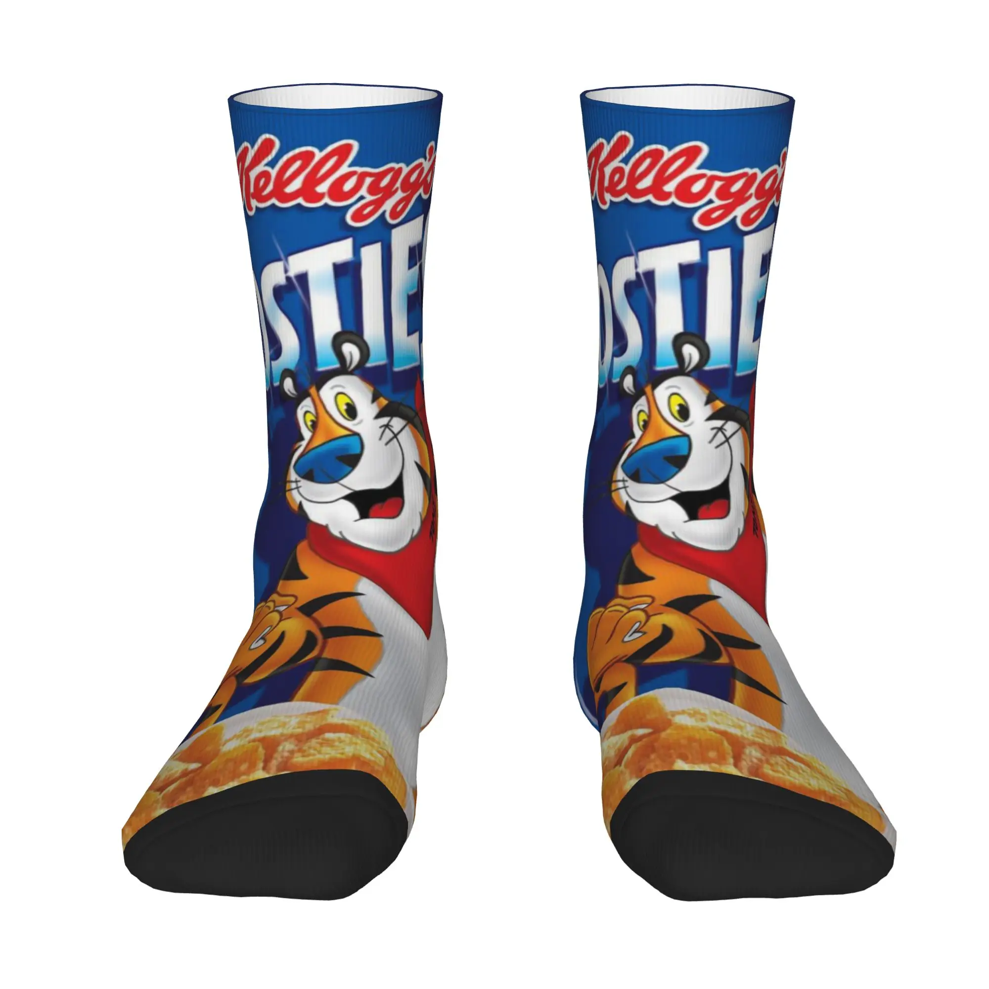 1 Pair Funny Sock Kellogg's Frosties (2) Rock Quality Pattern Printed Men Crew Socks Novelty Men's Socks