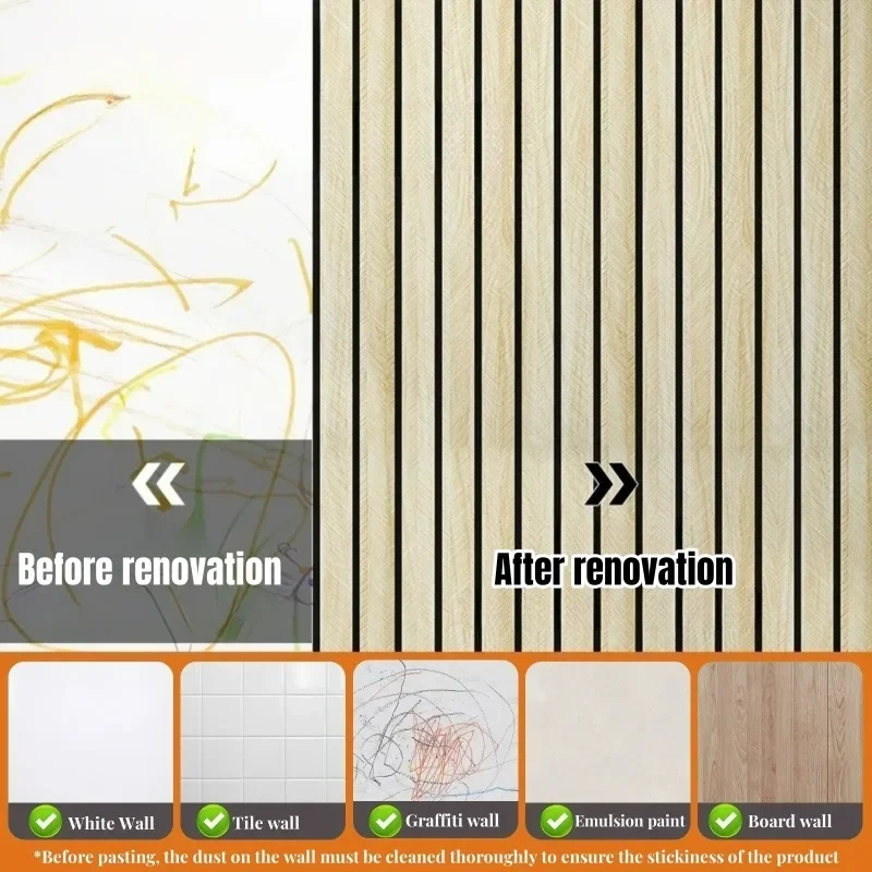 3/5 متر سميكة رغوة مصبغة قشر وعصا خلفية ملصقات جدار الخشب الحبوب ورق الحائط ديكور المنزل الجدران تجديد الخلفية #6