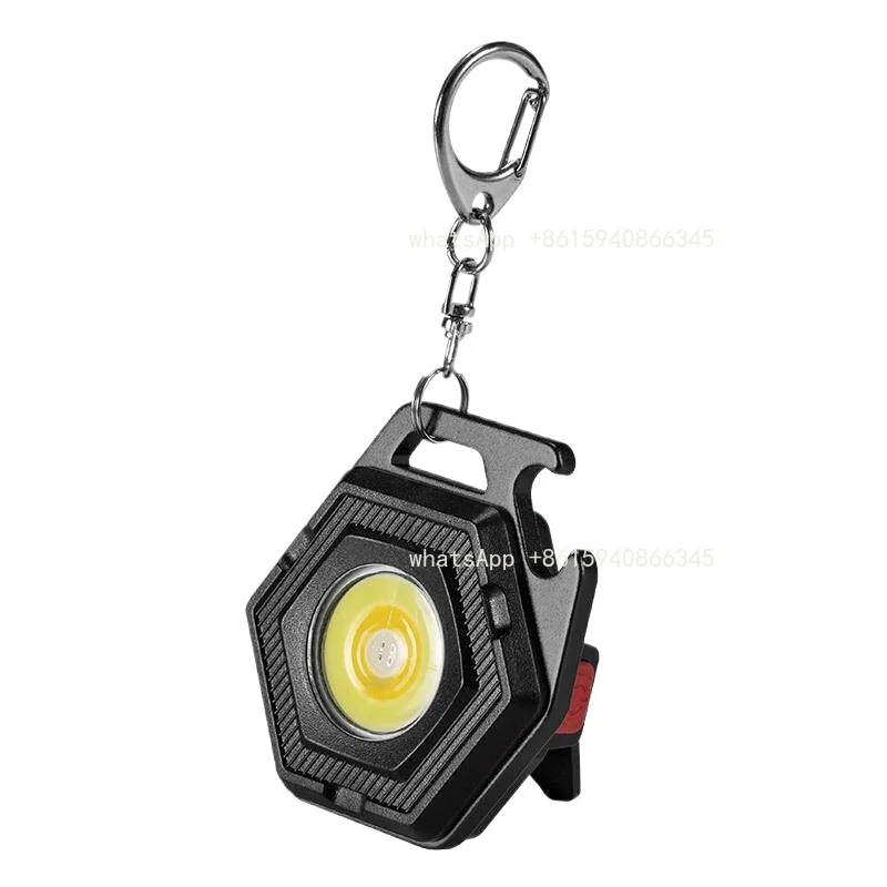 Mini LED Flashlight Keychain Light Super Bright Ultra Light Portable Small Pocket Flashlight
