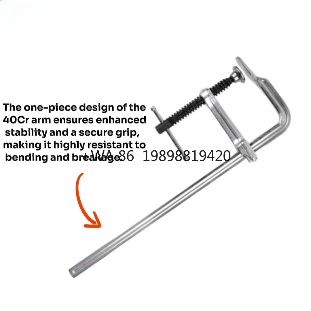 インチ測定システム付き木工クランプ-6個セット-90度アルミニウム合金大工用コーナークランプスクエア-直角