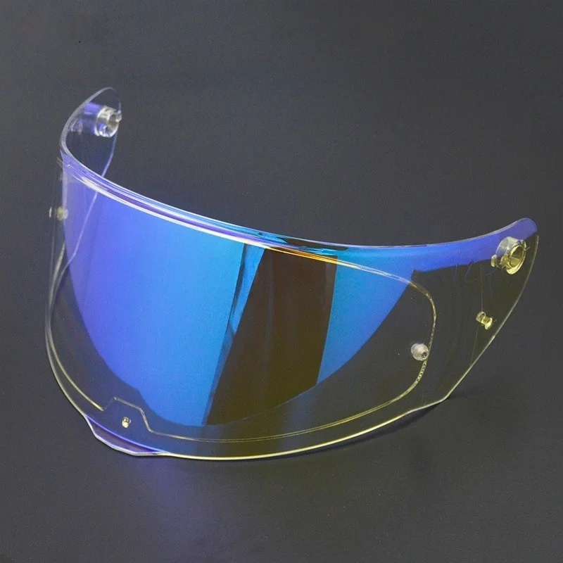 For LS2 FF800 320 328 353 Helmet Visors Full Face Motorcycle Helmet HD Color Lens Black Silver Visor, Anti Fog Sticker