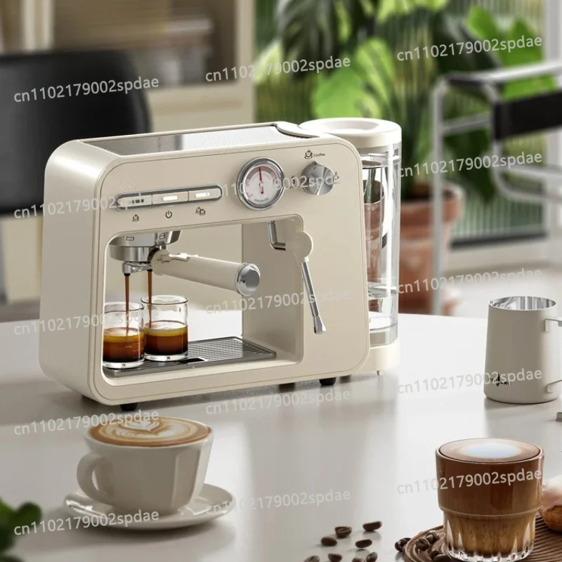 Electric Stainless Steel Automatic Espresso Coffee Maker Stable Performance Commercial Shop Use Coffee Brewing Machine