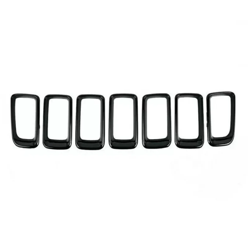 

Automobile 7 Pcs Front Grille Inserts 68109865AA For Jeep Compass 2011-2016 Jeep Parts-ABQF