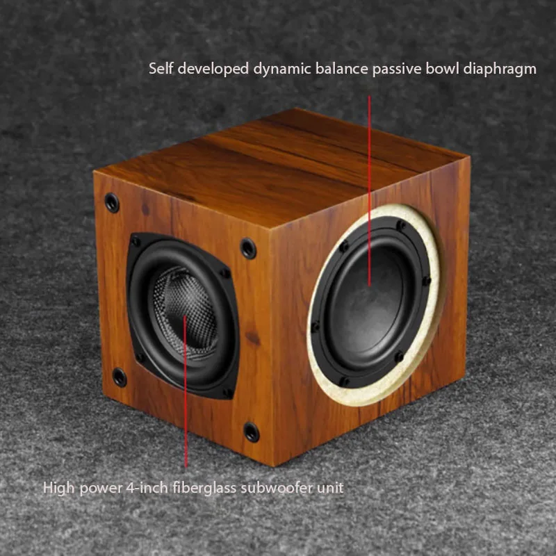 

Home Sound Box ﻿ 4 Inch Subwoofer 4 8 Ohm Fiberglass Super Bass Speakers Unit Sensitivity 87dB+3dB Audio Loudspeakers