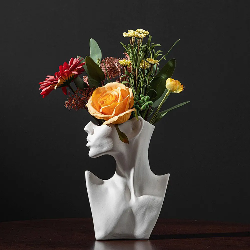 

Silicone Vase Mold Flower Planter Casting DIY Craft for Makeup Brush Holder Pen Pot Container Plant Garden Decor
