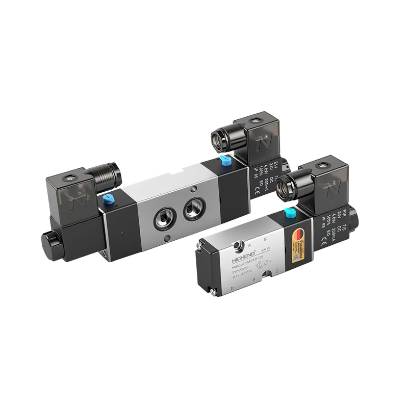 Pneumatic solenoid control valve 4M210-08 two-position five-way veneer solenoid valve Electronic directional valve