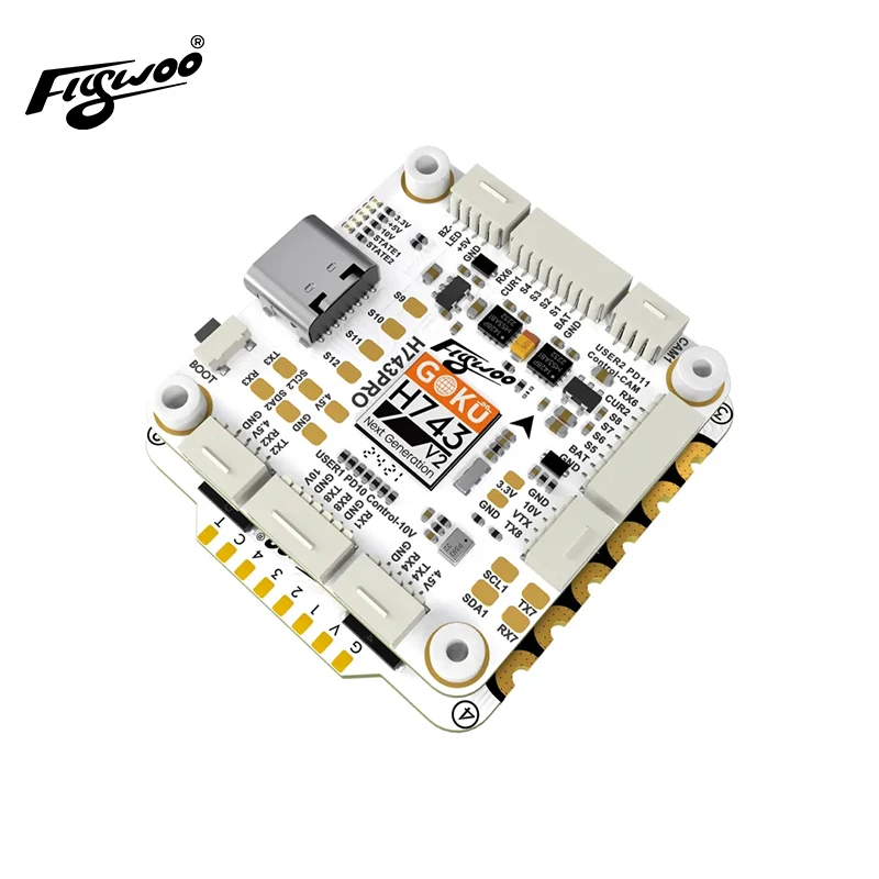 Flywoo GOKU H743 PRO 55A 32Bit 128K 30*30 Stack -- Plug&Play O4