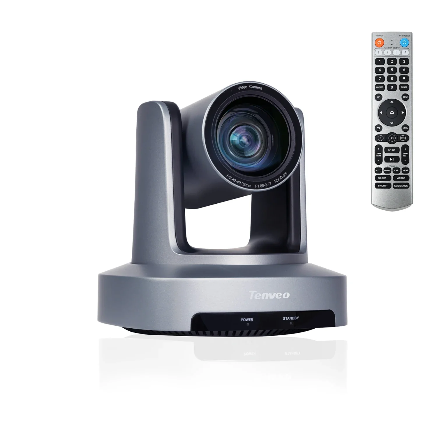 

Tenveo 4K UV612A-4K 12x Zoom 8.29MP for HDMI USB3.0 RJ45 SDI Conference Camera Ptz New 4KP@60fps for Church Use