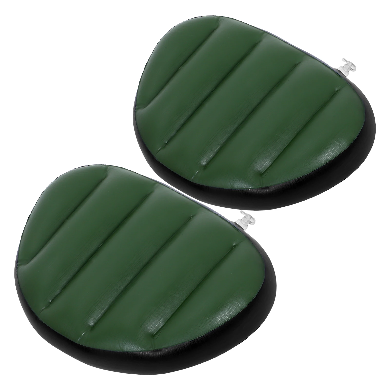 

2 Pcs Kayak Inflatable Seat Cushions for Boat Drift Replacement Pvc Comfortable Pad