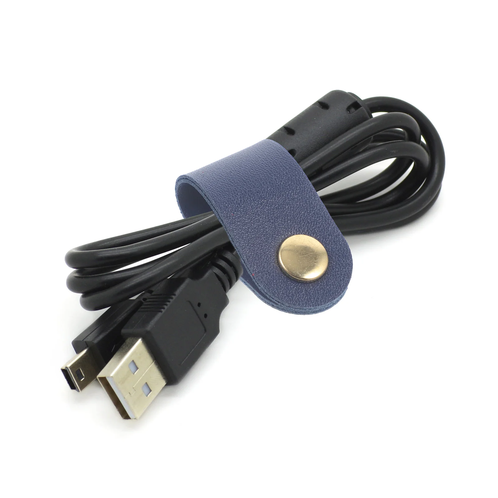 

5pcs Cable Organizer Straps Reusable Faux Fixing Winder For Earphones Usb Cables Fastening Wire Management Tie