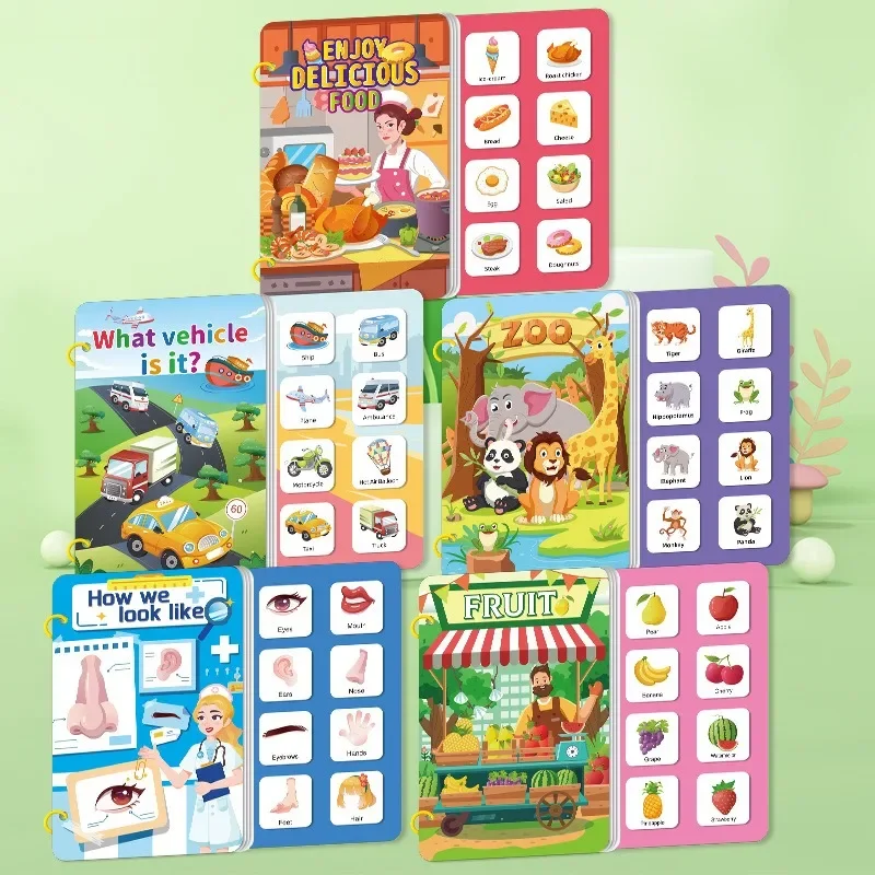 Brinquedos para bebês de 3 a 6 anos, livro silencioso, educação precoce, brinquedos criativos, presente de aniversário para melhor amigo ou crianças