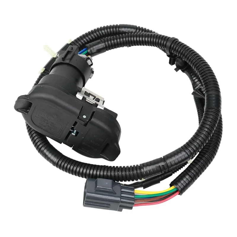 

Efficientt-Trailer Tow Rear Bumper Wiring Connector Harness Kit For Ford Transit 150/250/350 2015-2019 Car Accessories