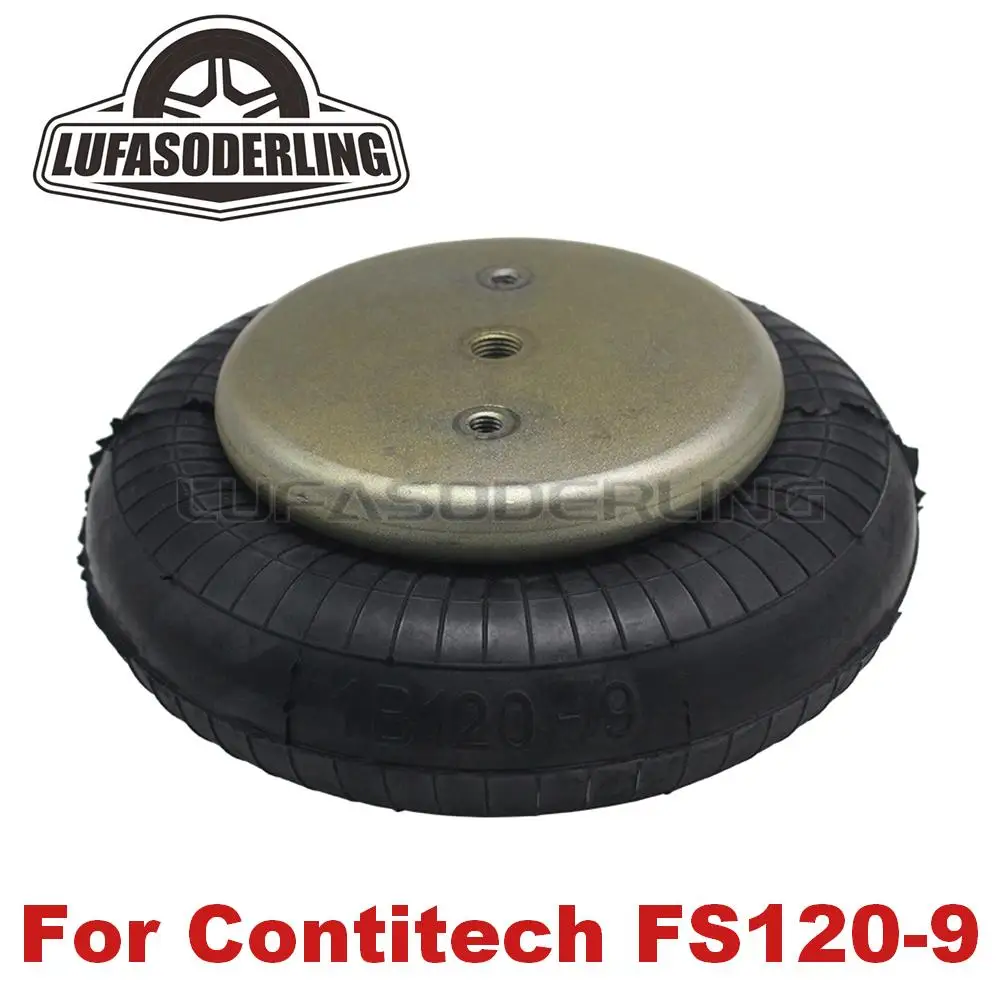 Universal Single Convoluted Air Spring FS120-9 Replacement for Firestone W01-M58-6165 Goodyear 1B5-500 Industrial Suspension