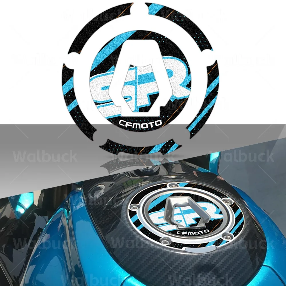 3M Motorcycle Tank Pad Gas Cover Sticker Accessories Waterproof For CFmoto 450 250 675 300 sr ss 800 mt 650 400 NK GT CL-X700