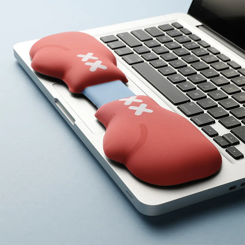 

Boxing Gloves Silicone Keyboard Hand Brace Wrist Mouse Pad Cute and Comfortable Palm Brace Wrist Brace Office Wrist Pad