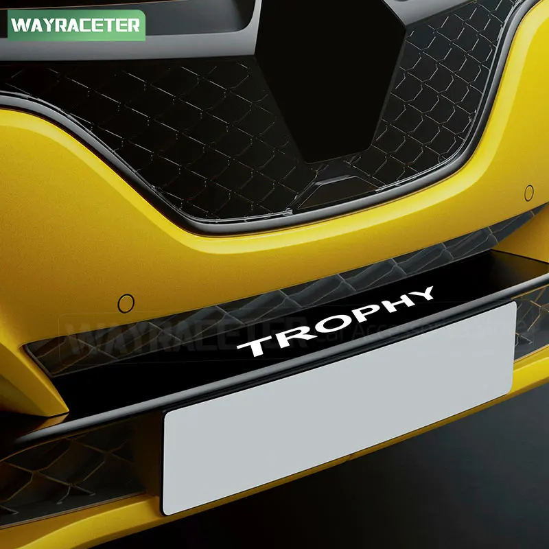 Reflective Car Front Grill Sticker Bumper Graphics Vinyl Decal For Renault Clio 3 4 Megane RS Trophy GT Line Sport Accessories view 6