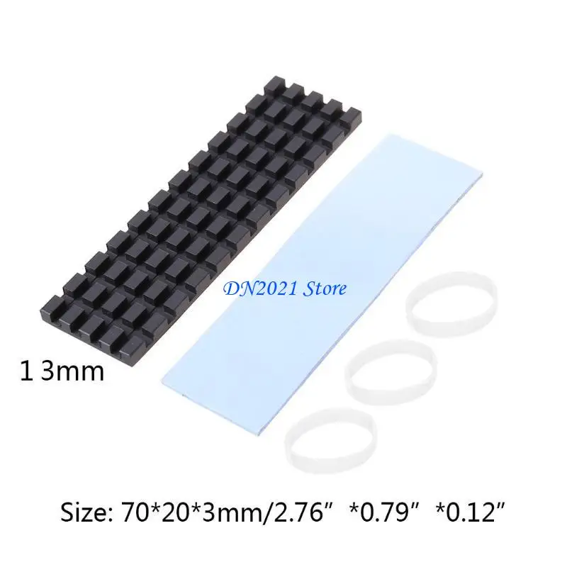 F3KE for M.2 NVME SSD 2280 Disk Heat Sink Copper Heatsink
