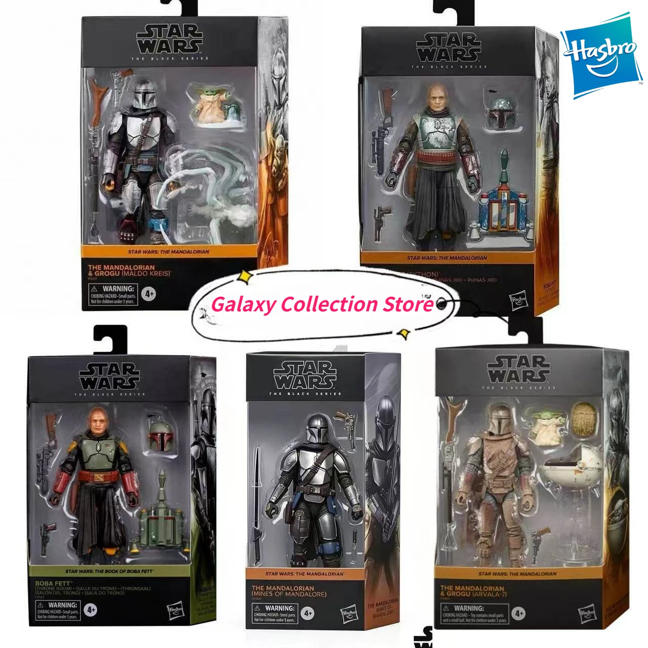 

Hasbro Original Star Wars Anime Figure Anakin Skywalker Mandalorian 1/12 Action Figure Toys for Boys Girls Kids Gift Collectible