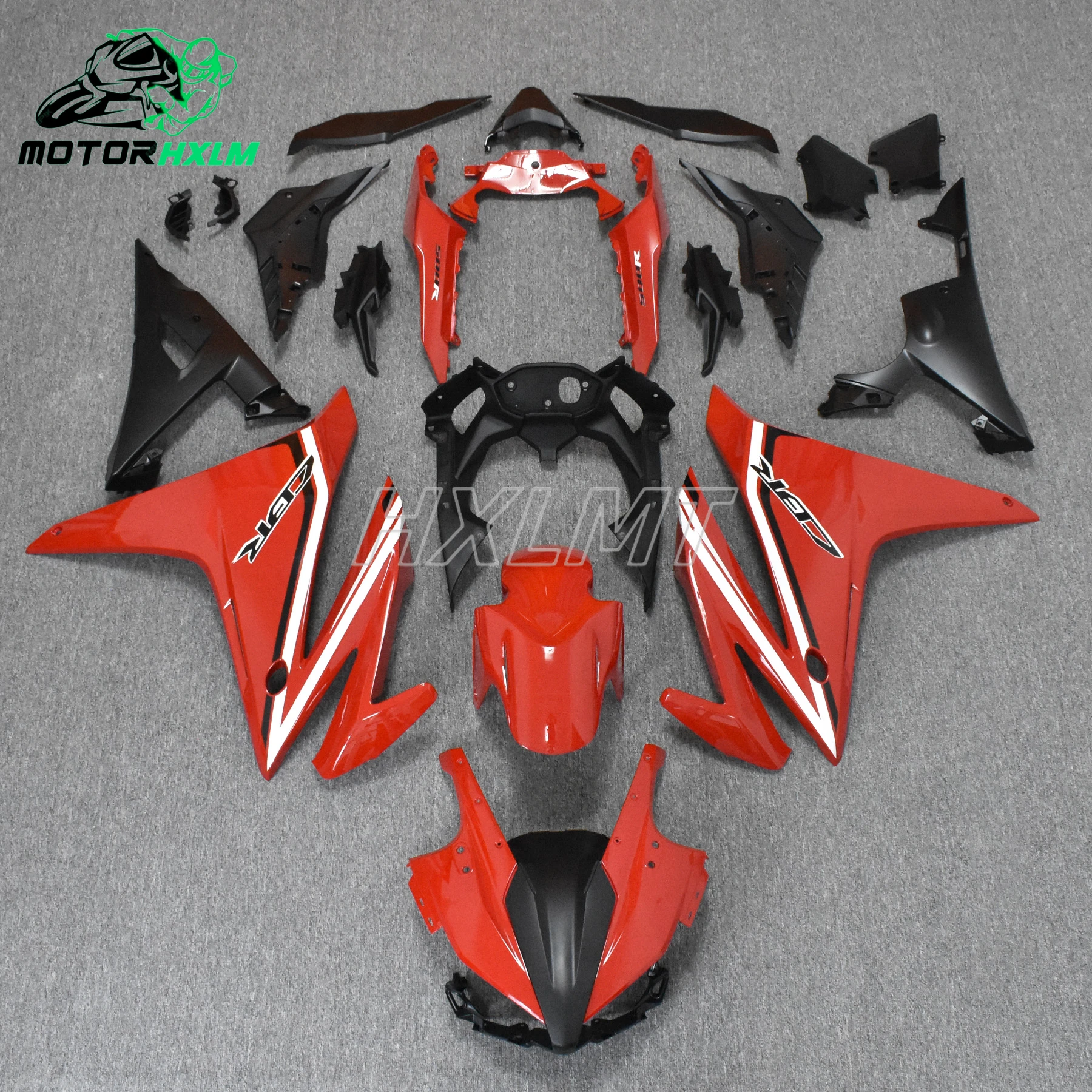 

ABS parts Unpainted Components Bodywork Fairing Injection Molding Cowl Body For Honda CBR500R CBR 500 R 2017 2018 2019