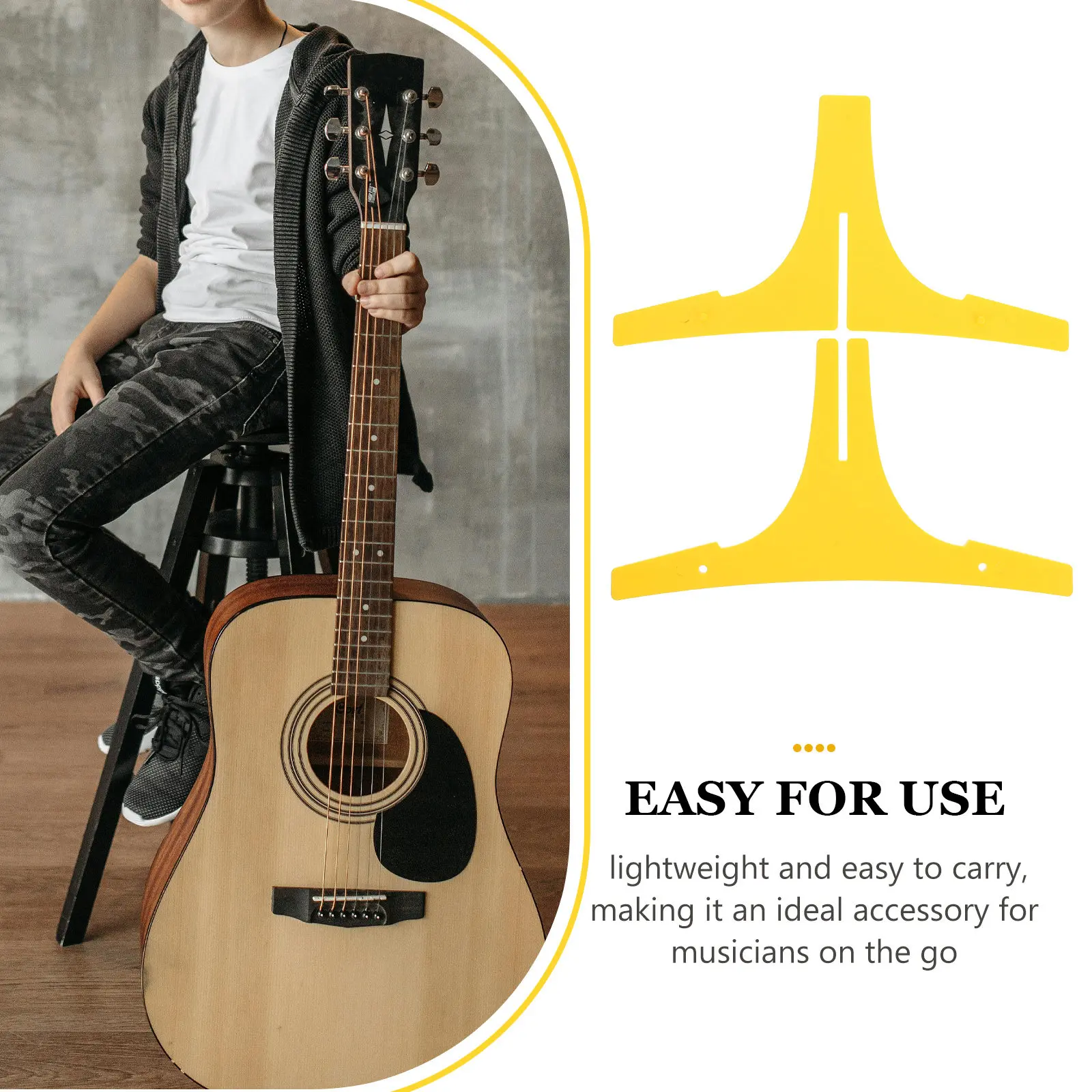 Detachable Portable Trumpet Stand Lightweight Stable Base Secure Holder for Wind Instrument Display Musical Accessory