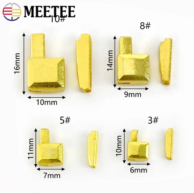 10/20/30 مجموعات Meetee 3 #   5 #   8 #   10 #   سستة سدادة المنزلق مزلاج التجنيب إدراج صندوق دبوس السوستة المفتوحة أسفل المقبس إصلاح أطقم