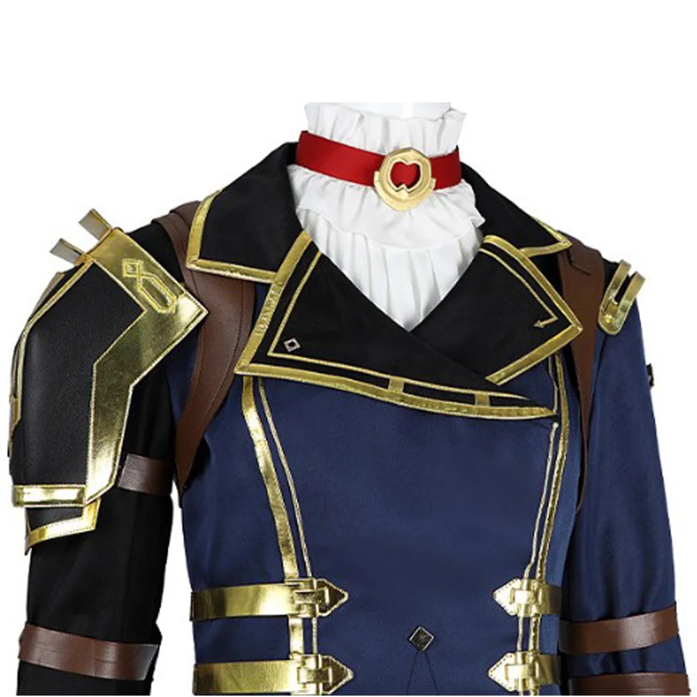 Halloween Arcane Caitlyn Cosplay Sheriff 2024 Anime Spiel Lol 2 Kostüm Verkleidung für erwachsene Frauen Rollenspiel Fantasia Hut Outfits