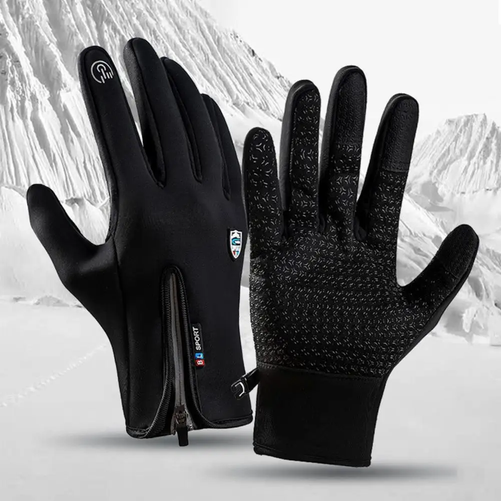 Touchscreen Heated Gloves Waterproof Rechargeable Hand Warmers Touch Screen Electric Heated Gloves Skiing Cycling Mittens