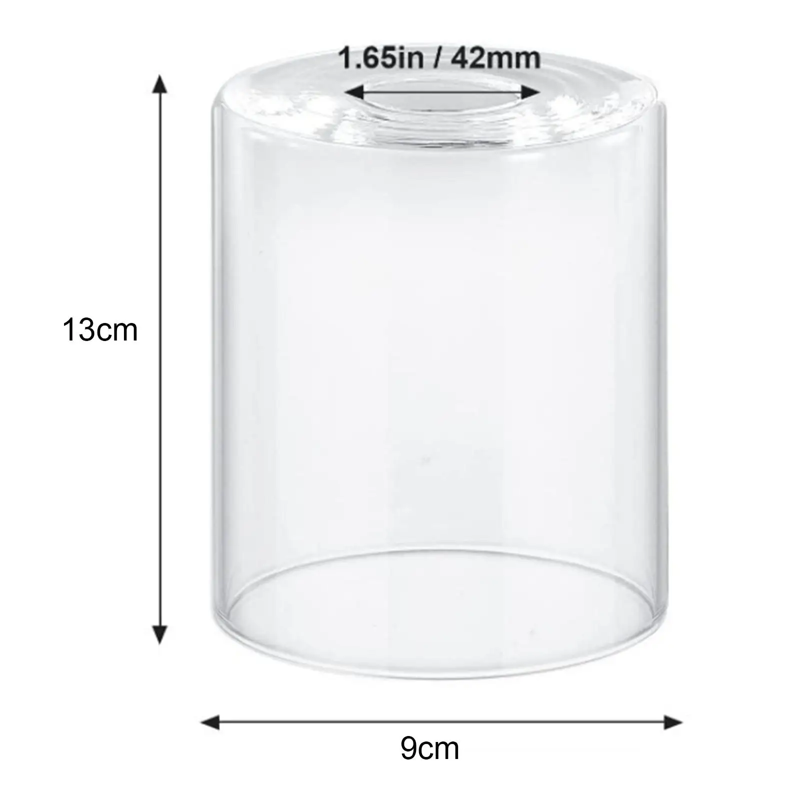 

Glass Lamp Shade Covers Decoration Cylinder Lampshade for Chandelier Light Fixtures Ceiling Light