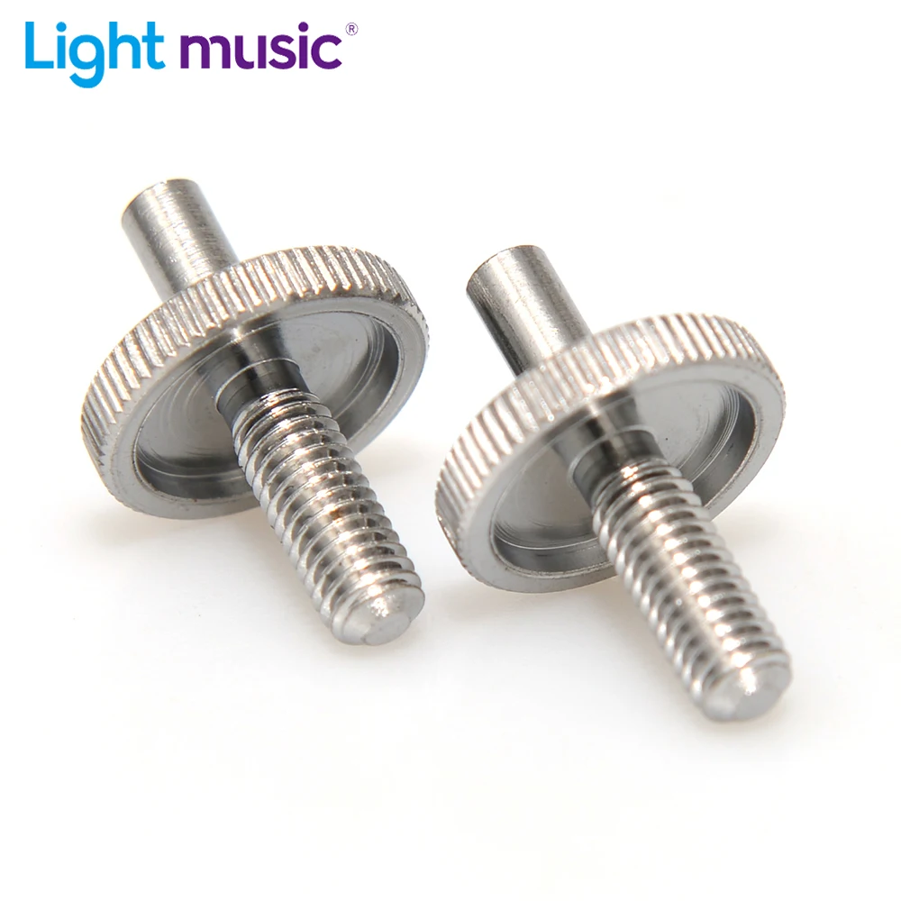 2pcs/set Iron Guitar Bridge Studs Anchors Locking Posts for LP Electric Guitar Bridge Parts