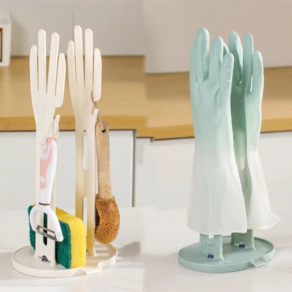 

Multifunctional Glove Rack Draining Removable Sink Hanger PortableKitchen Supplies Drying Rag Rack for Kitchen Dish Towel