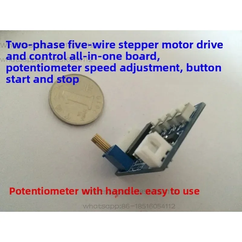 

Small Size 2/4-phase 5-wire Stepper Motor Drive Control Board Smart Home Range Extender