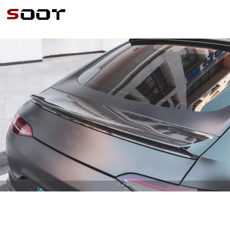 

Для Mercedes-Benz AMG GT GT50 GT53: Задний спойлер/антикрыло из сухого карбона, детали для тюнинга, автозапчасти